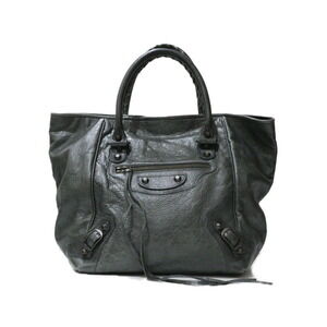 BALENCIAGA The Sunday Tote Bag Green Khaki